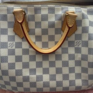 Louis Vuitton Speedy 30 Damier Azur w/ Lock & Keys